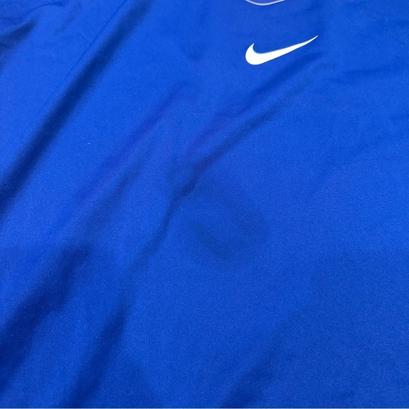 Detroit Pistons Nike Pullover Sleeveless Warmup Shirt Mens Sz 3XL TALL Blue NBA - Picture 2 of 6